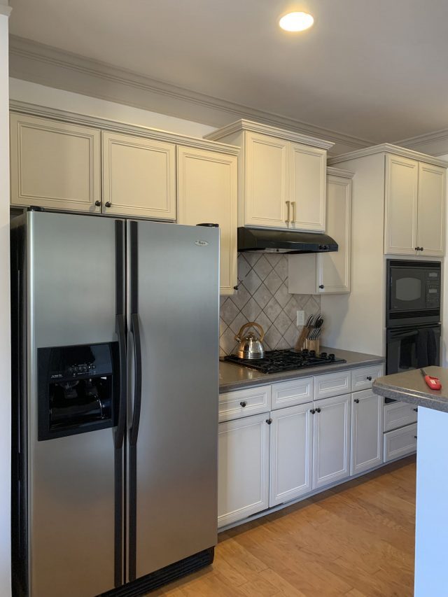 Painted Kitchen Cabinets After