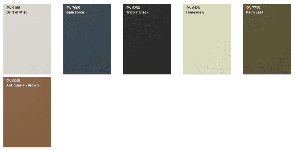 upward: color of the year color pairings 