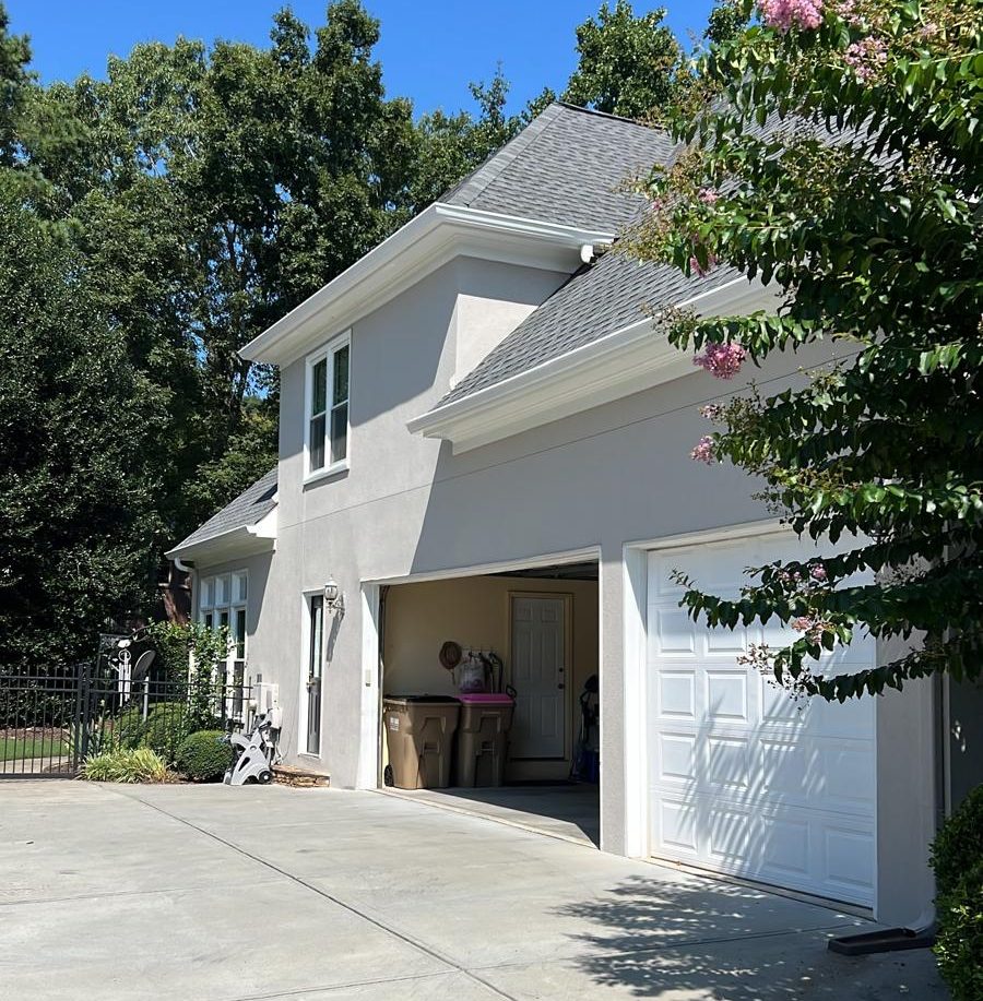 repainted home exterior in lawrenceville