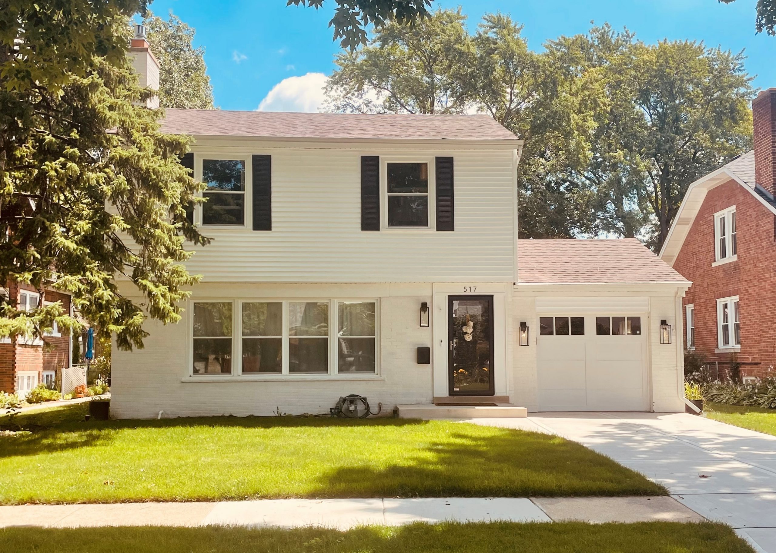 An Exterior Full Color Change in Palatine, IL