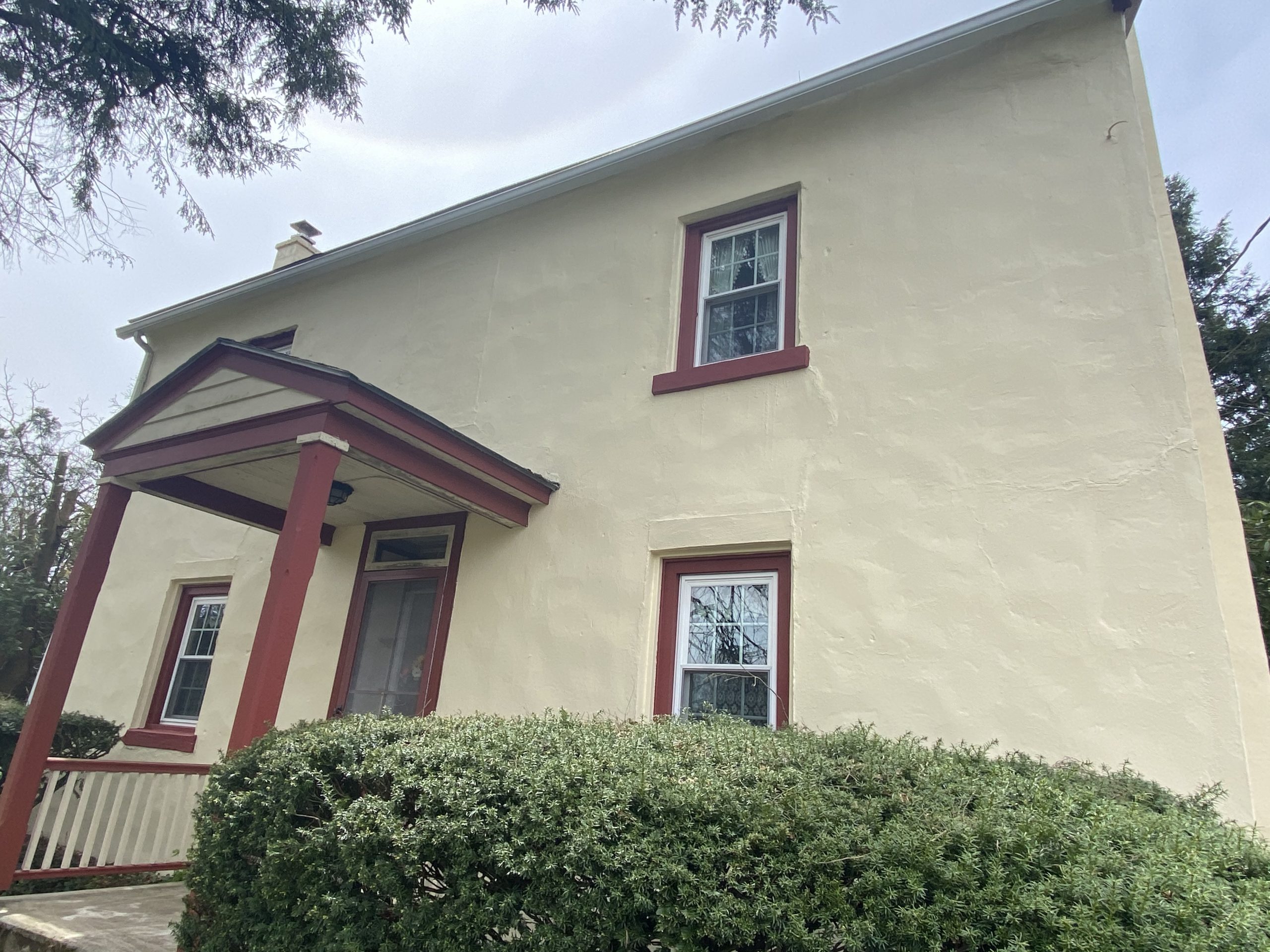 Stucco Painting After