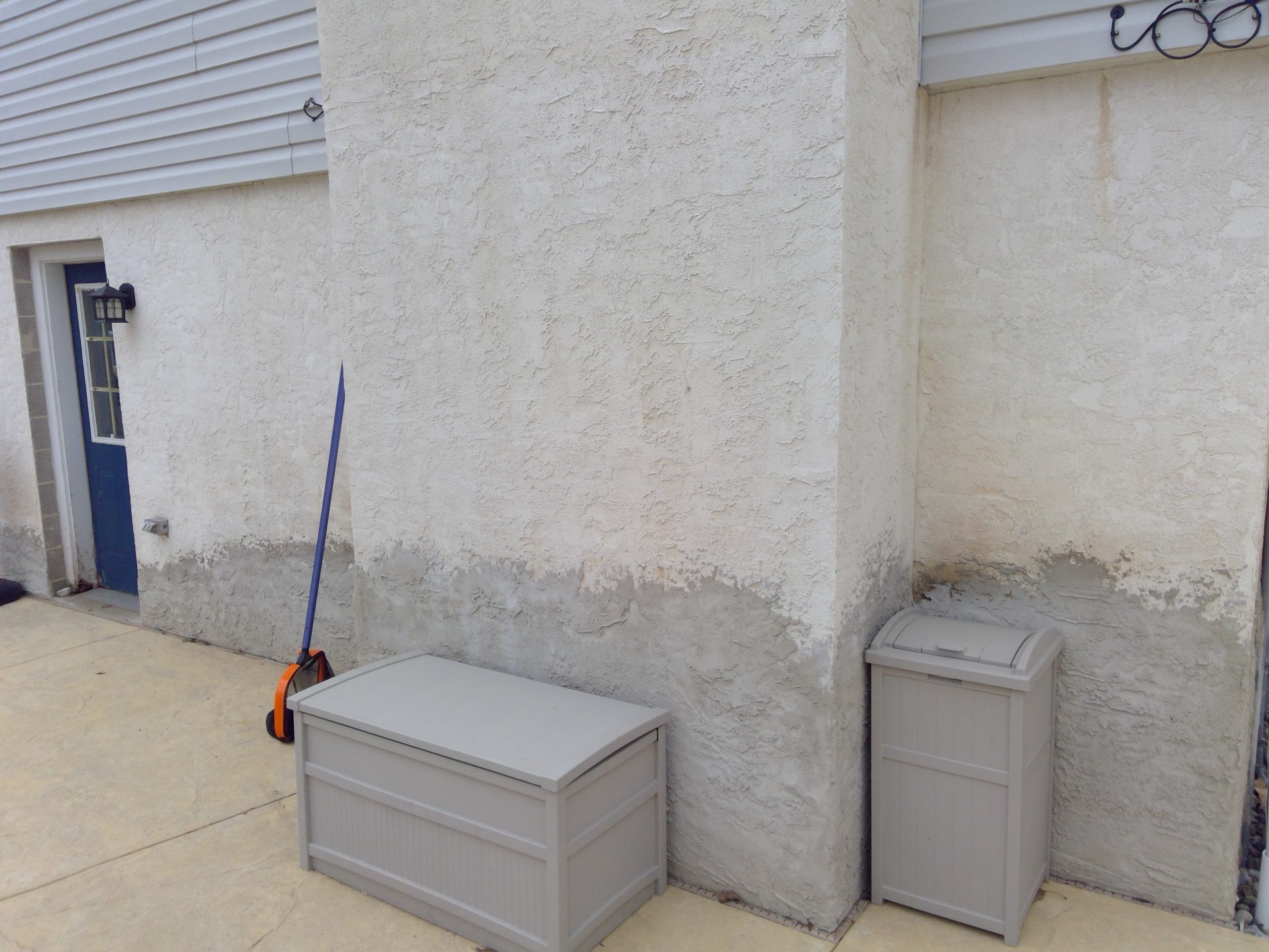 Stucco Painting Before