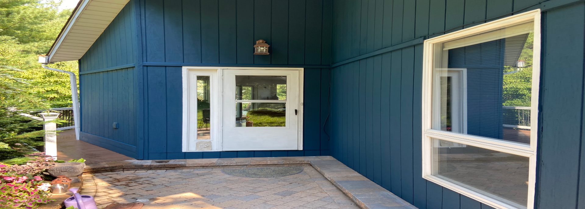 Wood Siding Painting After
