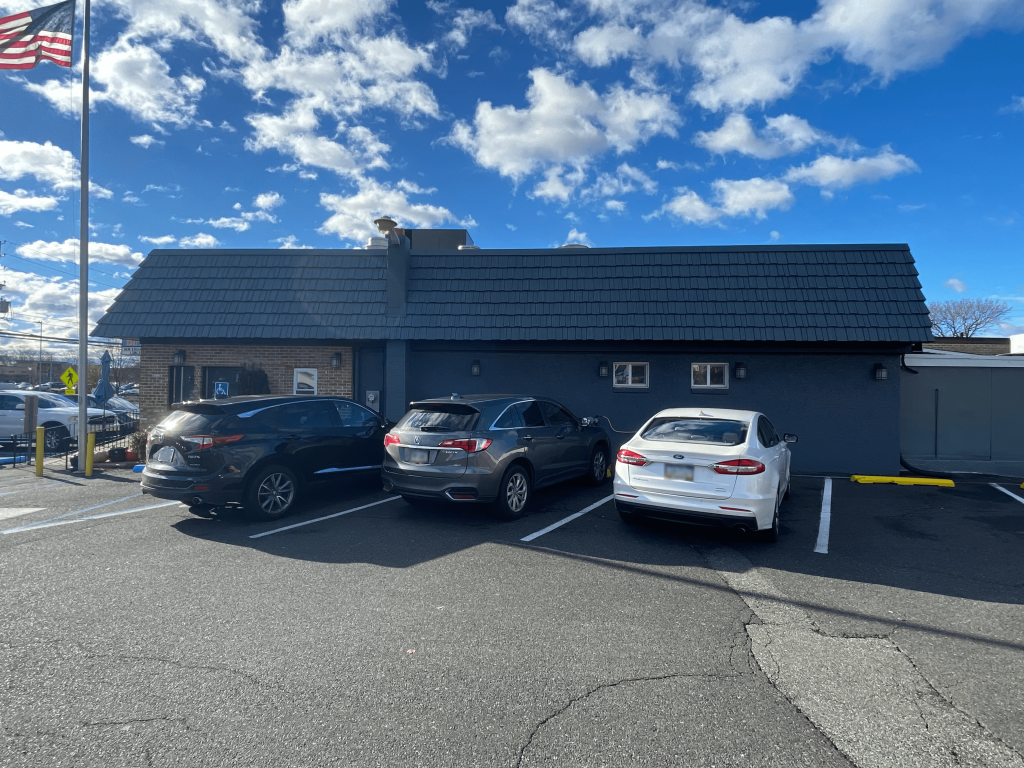 New Pennsburg Diner – Power Washing, Aluminum Siding Painting, Stucco Painting & Patching After