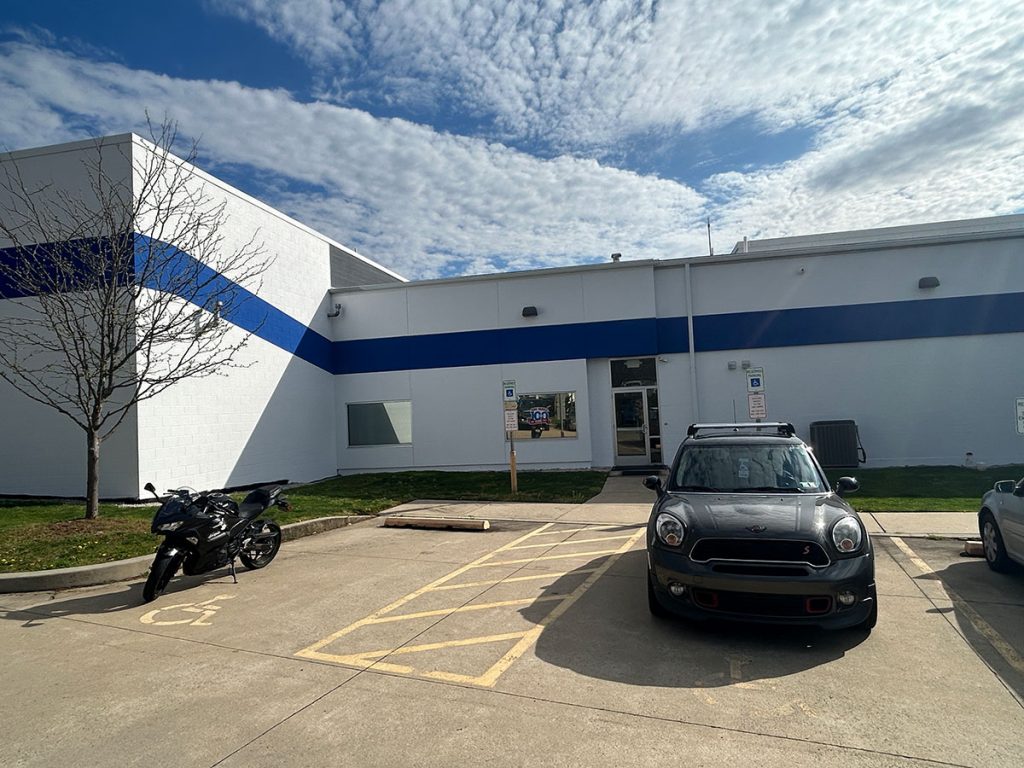 home city ice commercial exterior painting (after)