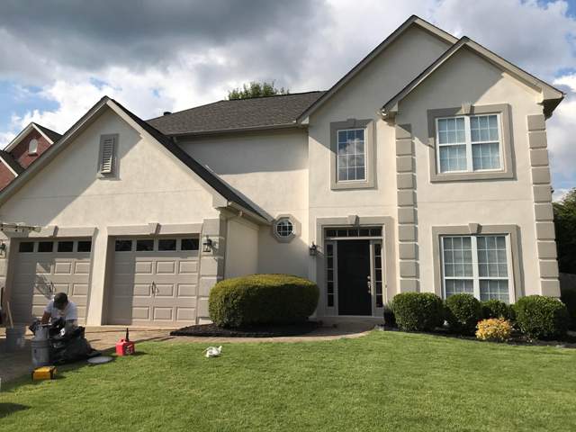 repainted exterior in marietta ga after