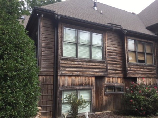 Exterior Staining Transformation Before