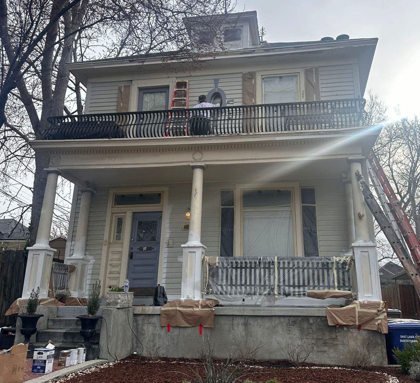 home in progress