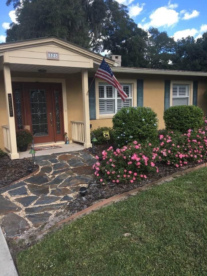 exterior before