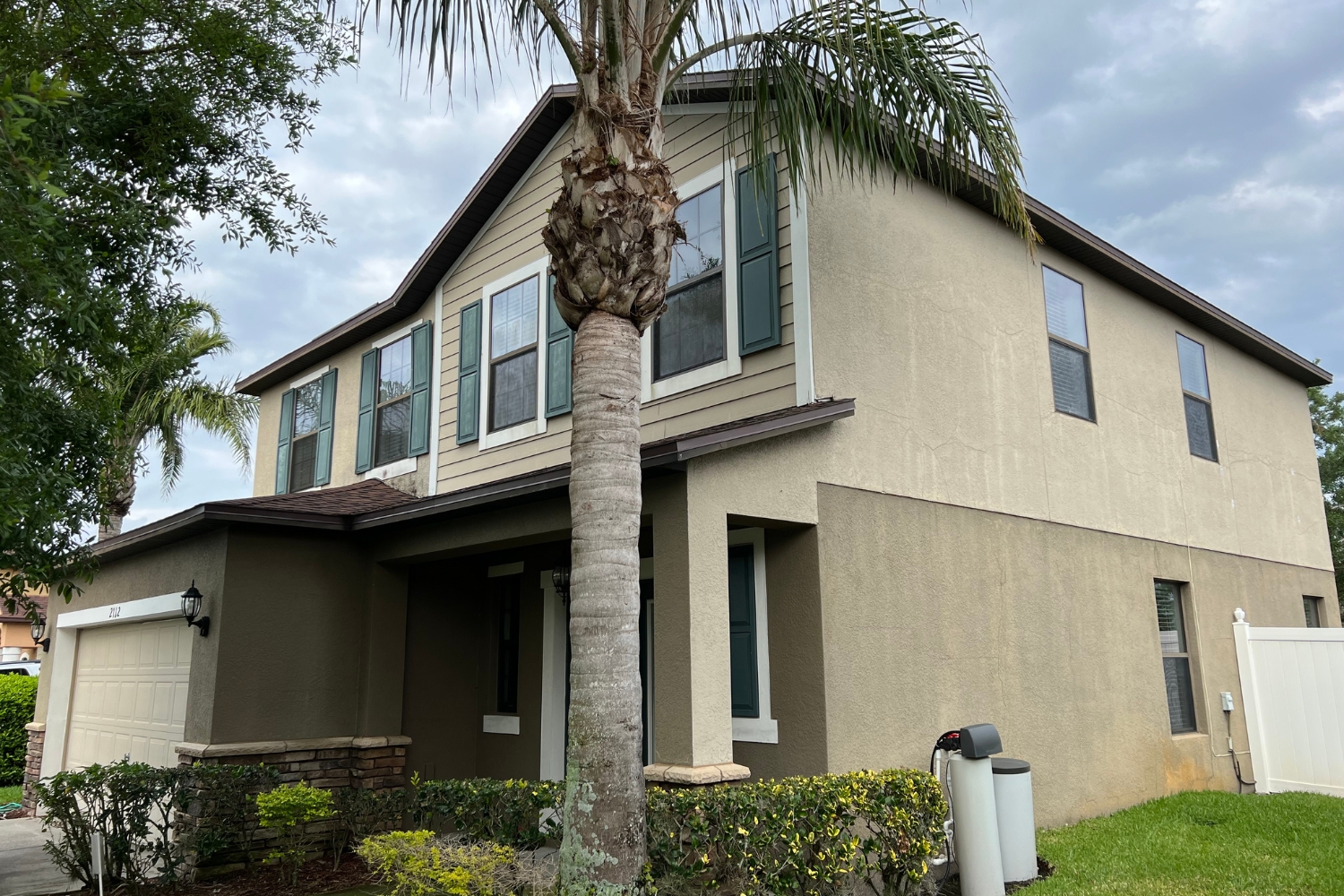 exterior before