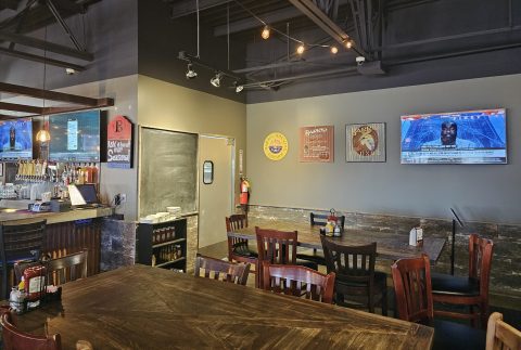 Sports Bar Interior Before And After After