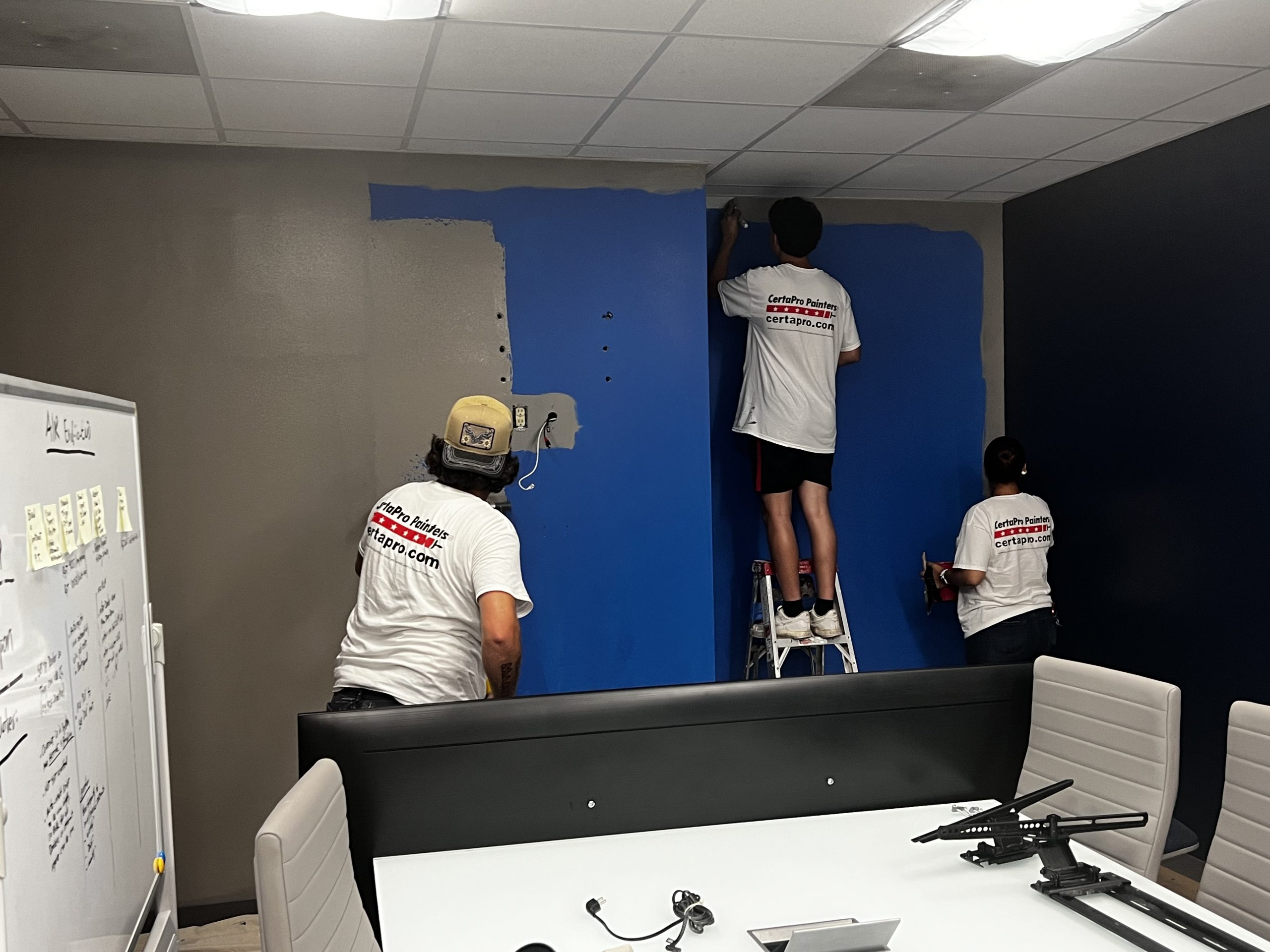 Prep and paint office space with CertaPro Painters of Winston-Salem.