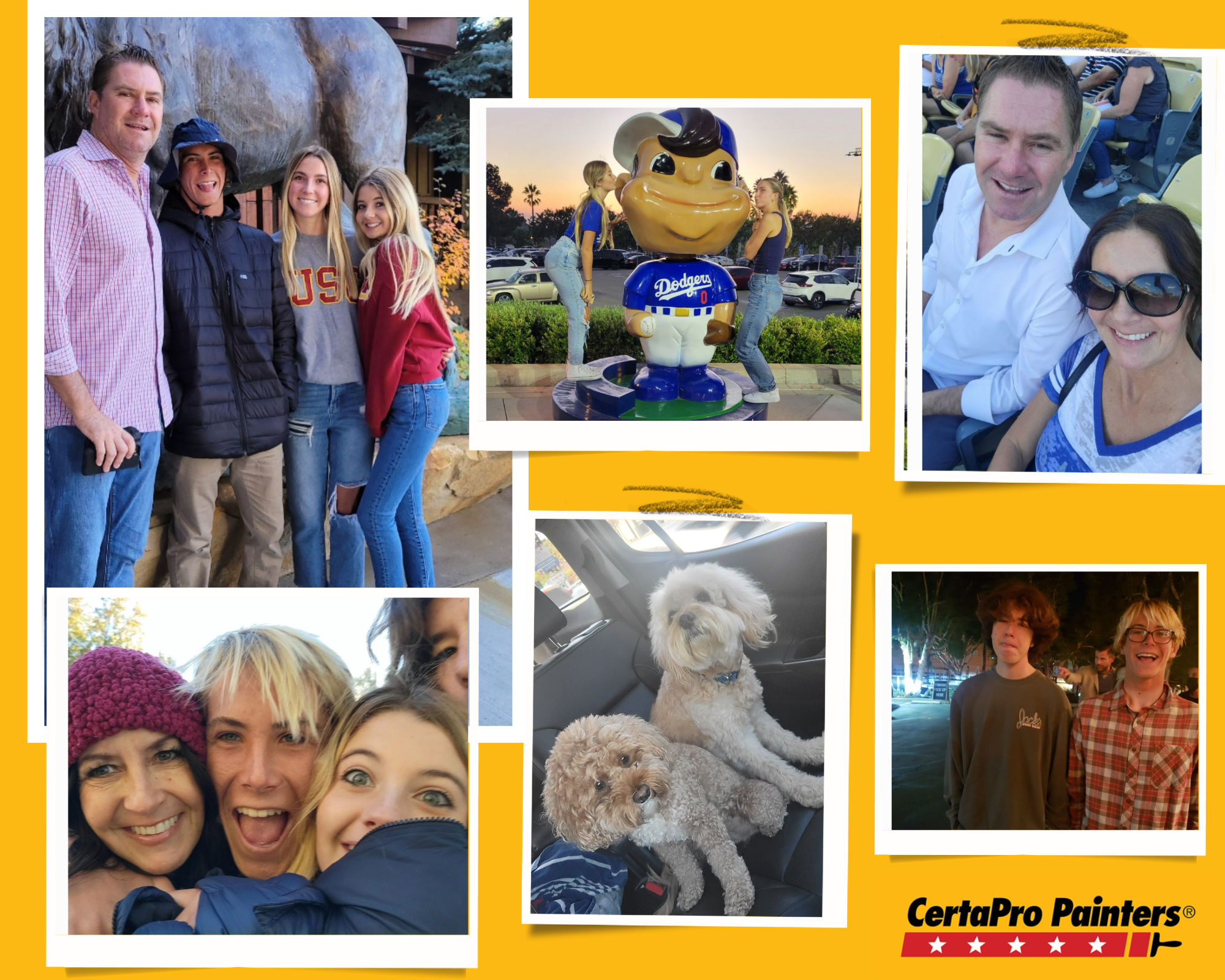 staff photo collage