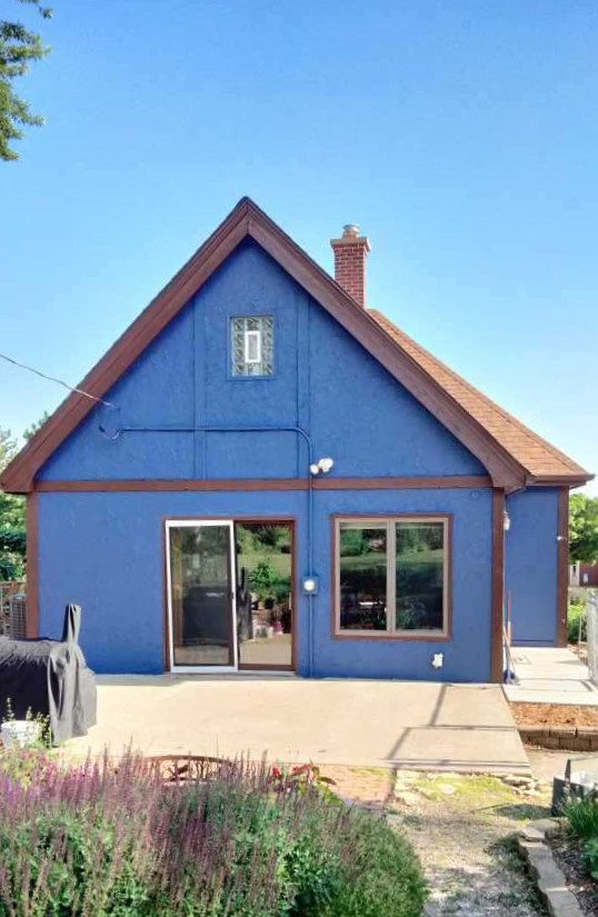 exterior after painting