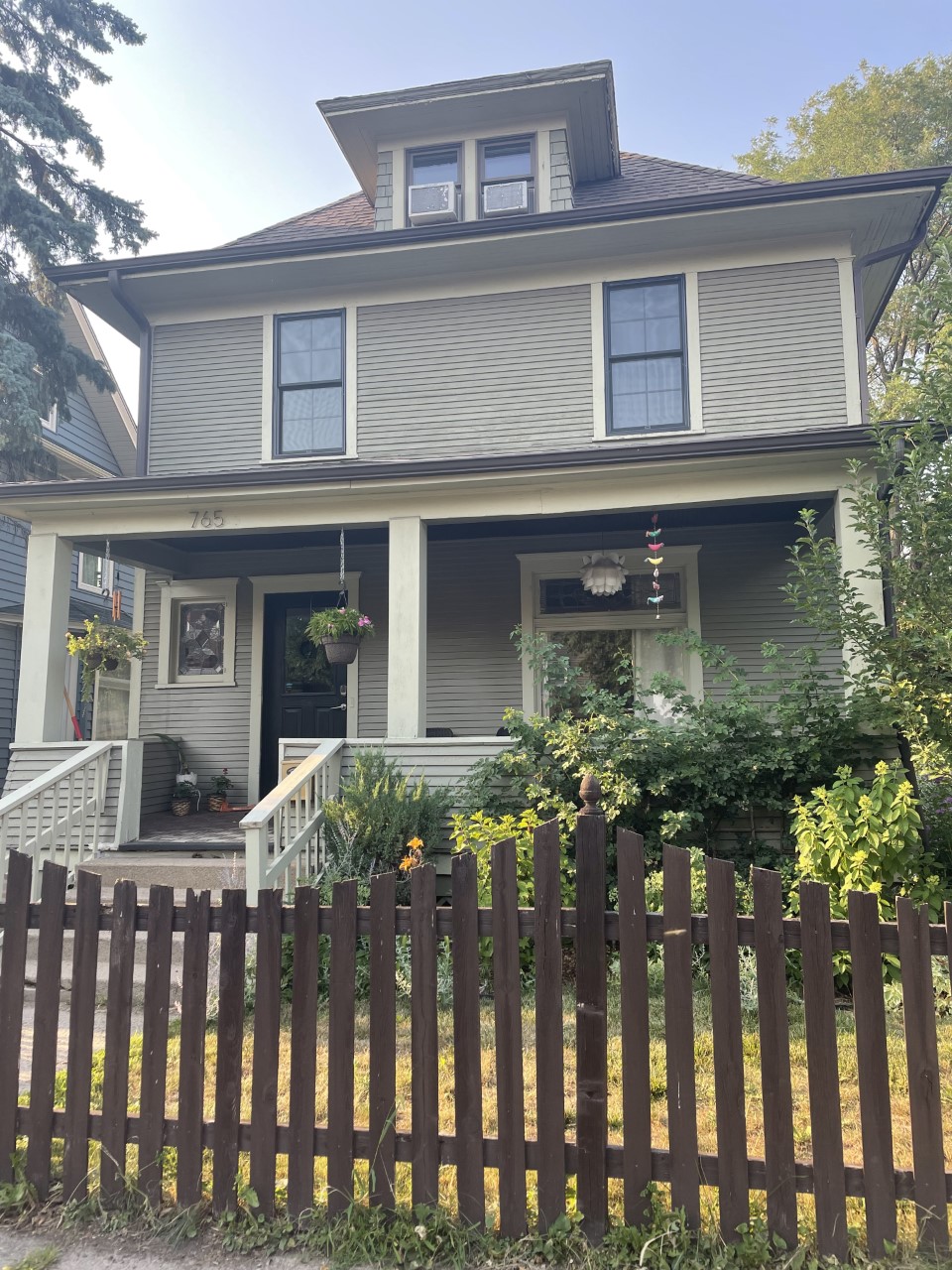 exterior before painting