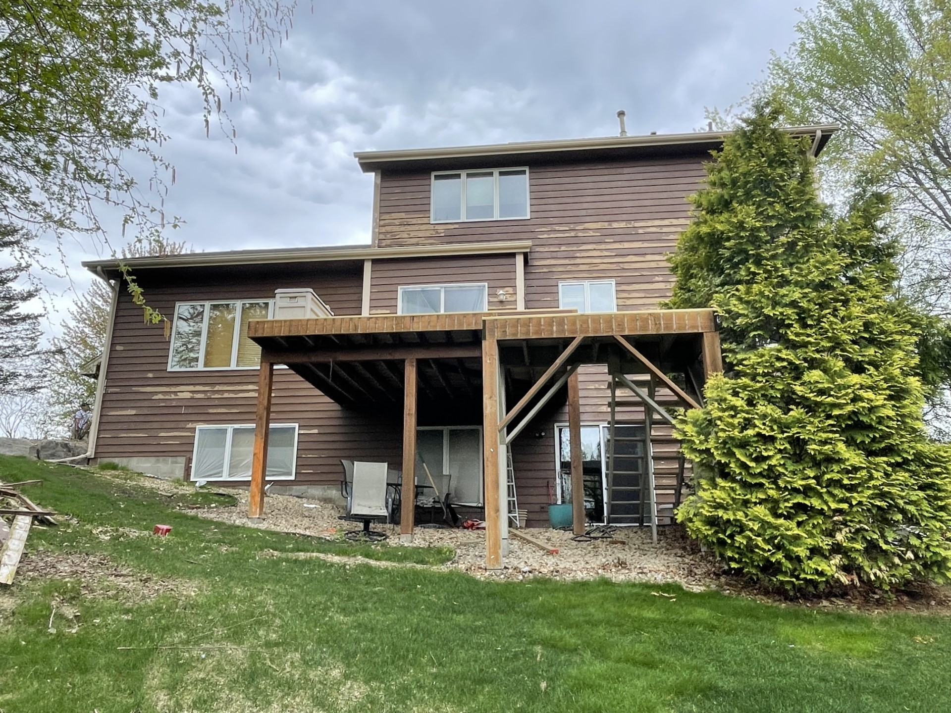 Full Exterior Painting Lakeville Before