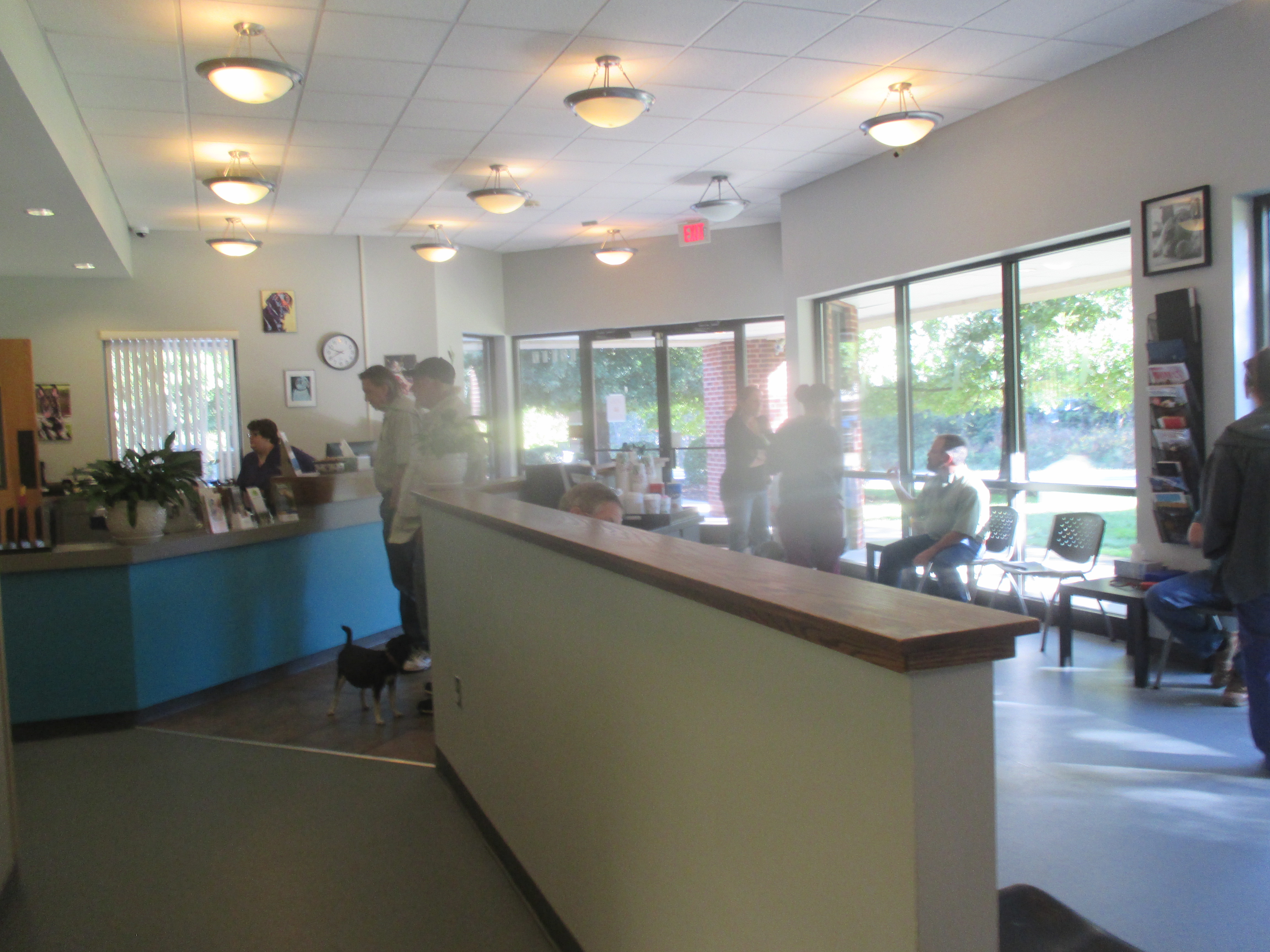 Lobby – Carolina Vet Huntersville Before