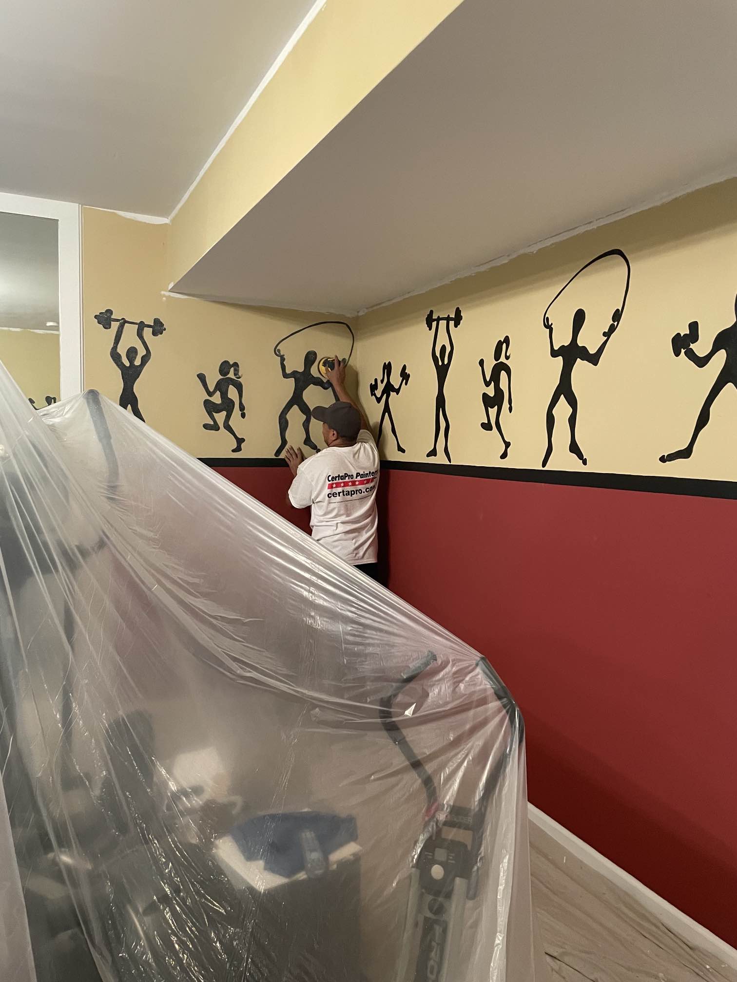 Interior Guest Room Update Before