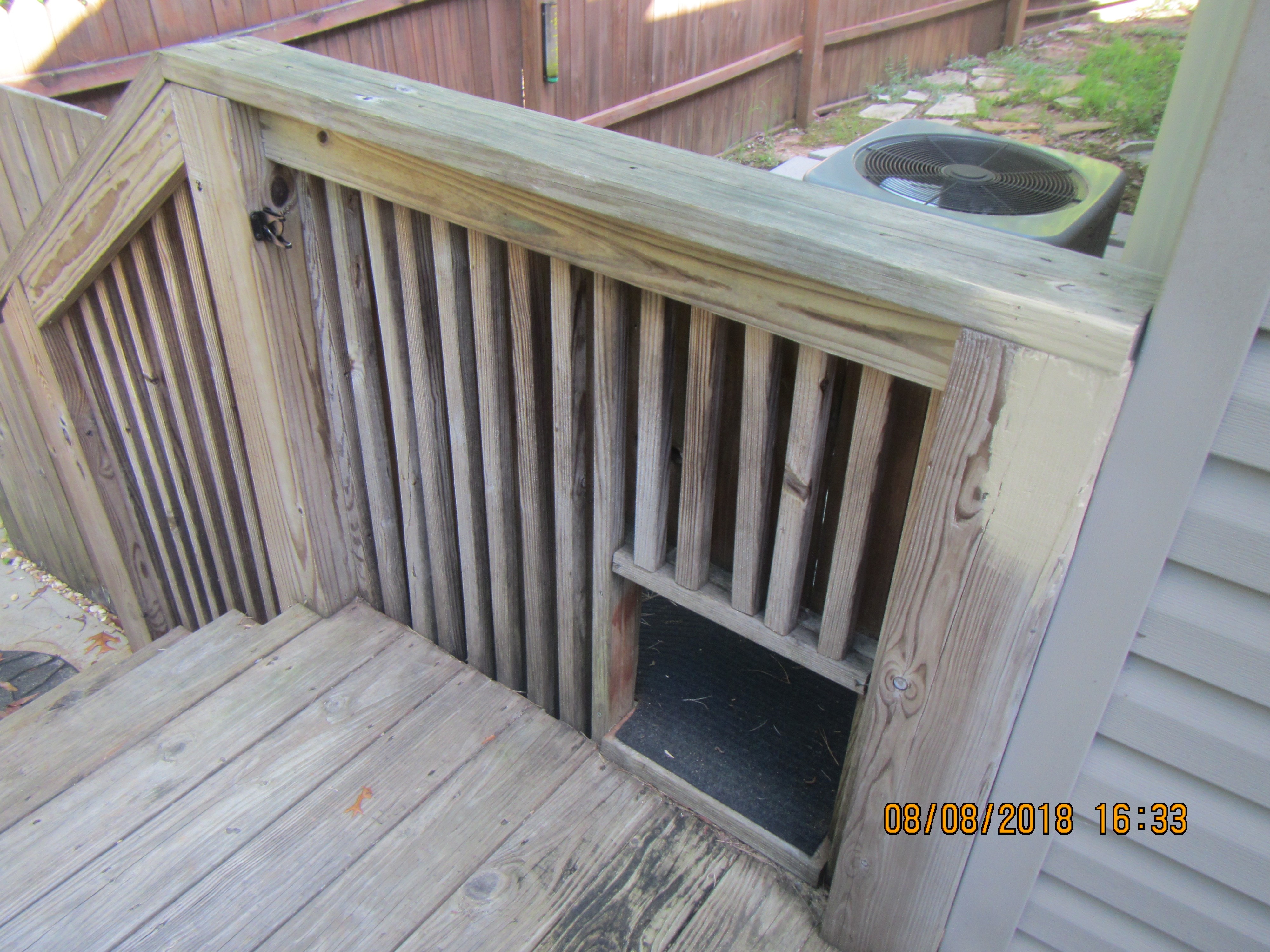 Dadeville Deck Before