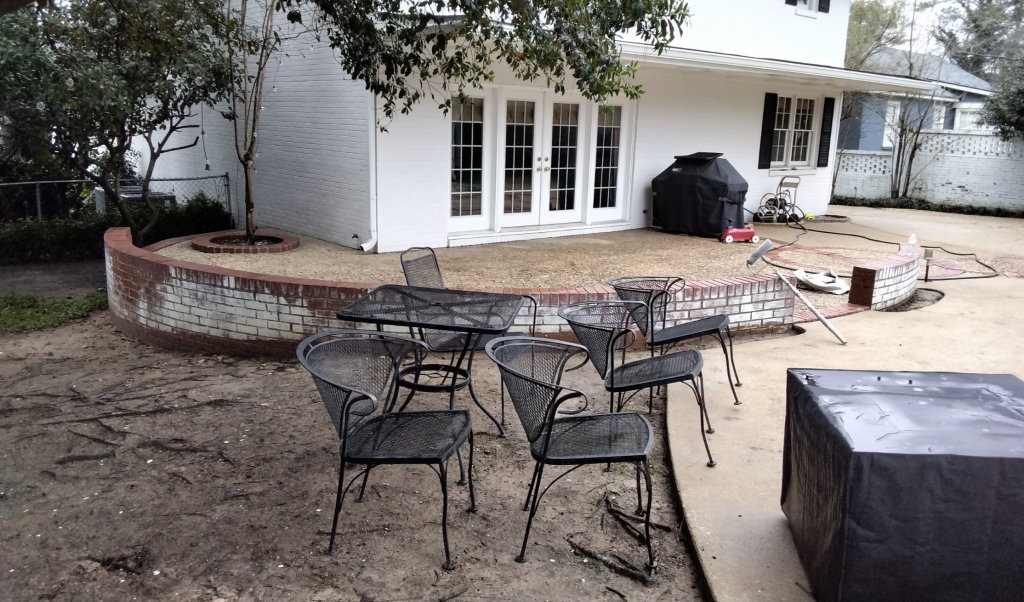 before painting