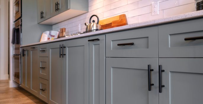 Check out our Kitchen Cabinet Refinishing & Repainting