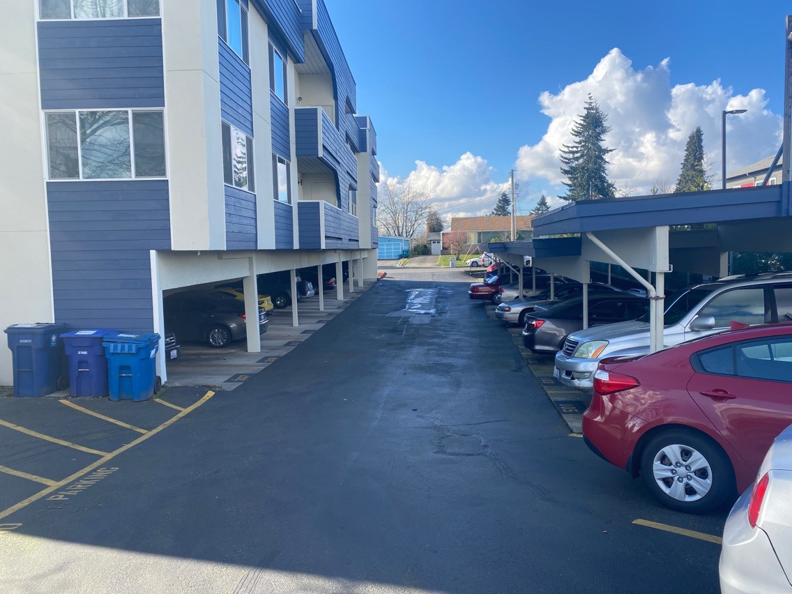 Apartment Building Side View