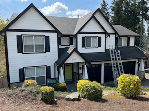 Exterior Trim Painting - Final Result