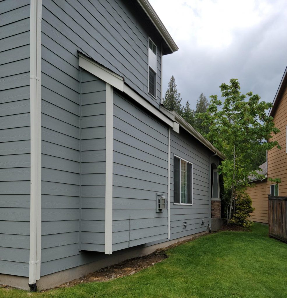 Wood Exterior Painting Final Result 