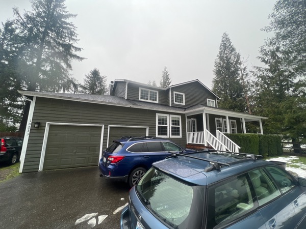 Before Photo of Wood House Exterior