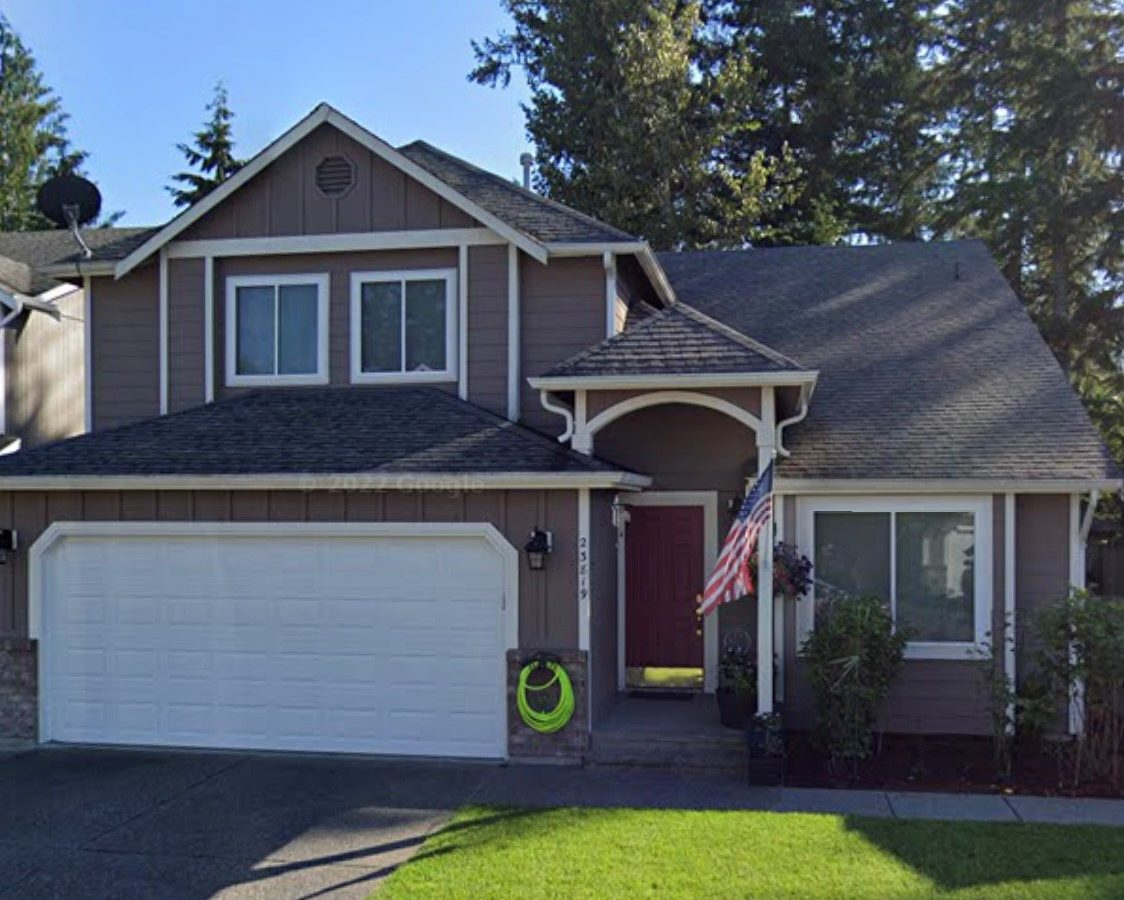 Before the Exterior Color Change beige color