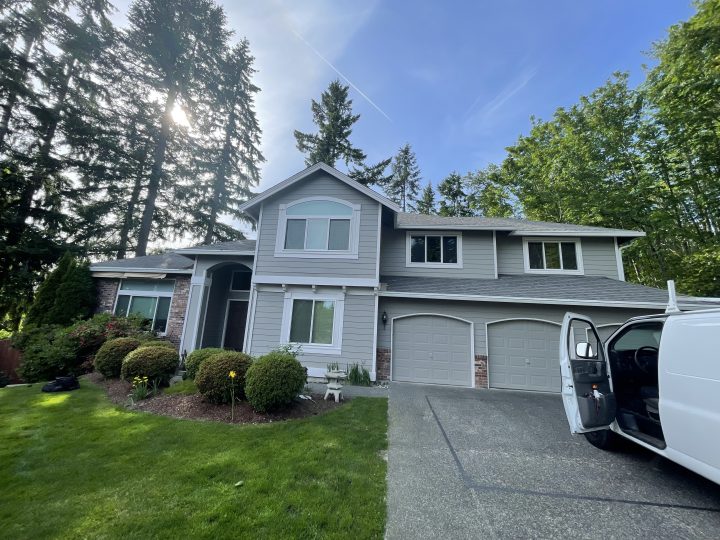 Siding Painting and Trim After