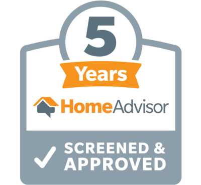 HomeAdvisor 5 year screened & approved