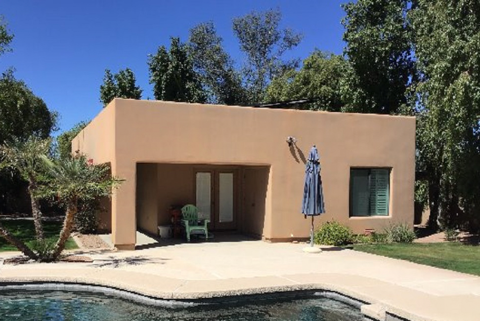 North Scottsdale Poolside Building Before