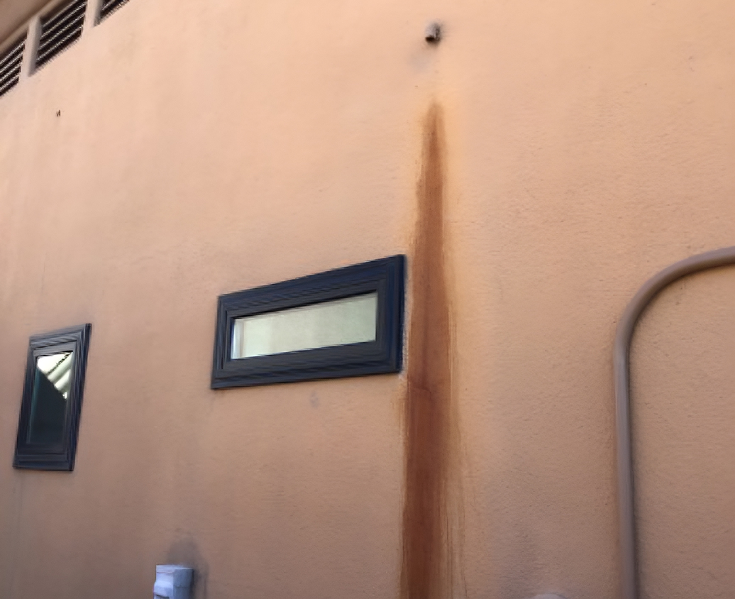 Orange Exterior Surface Modernized Before