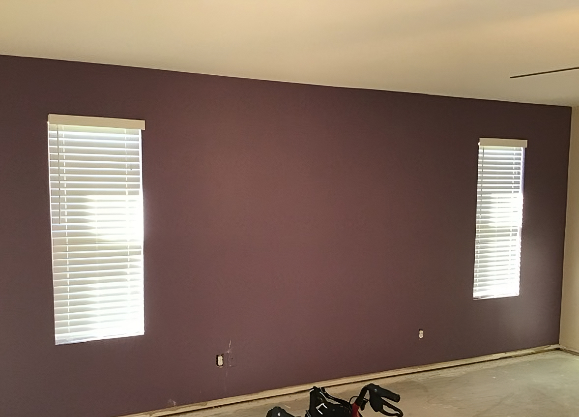 Interior Wall Fully Repainted Before