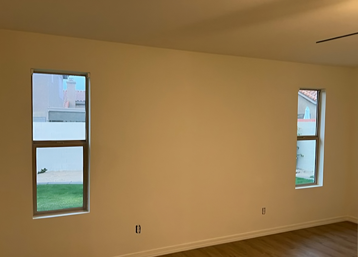 Interior Wall Fully Repainted After