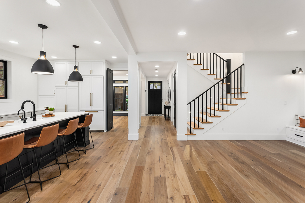 open concept home