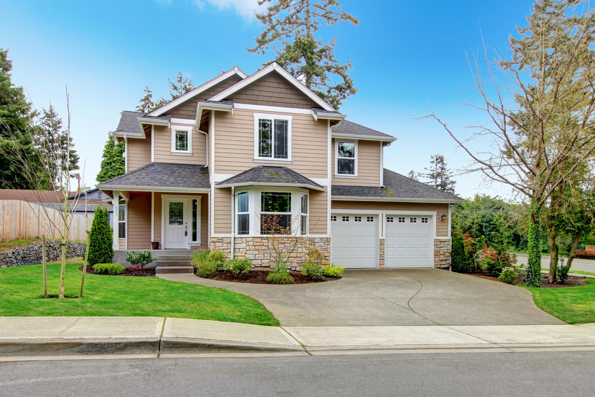 brown beige exterior