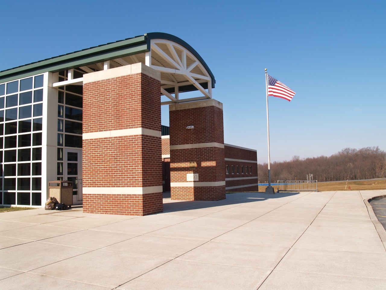 brick building