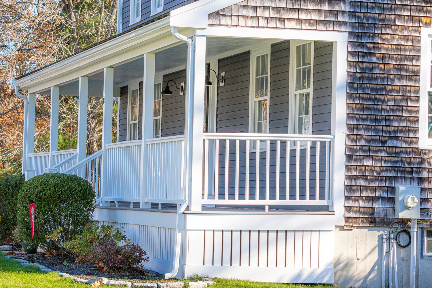 Porch Banister & Railings Painting Project
