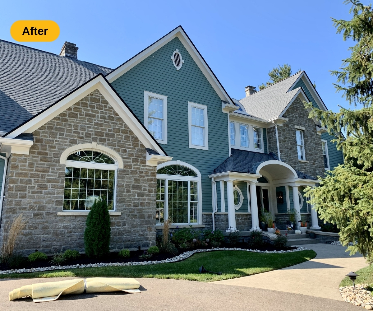 Indian Hill Home Exterior After Photo
