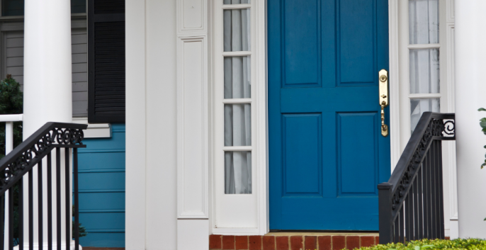 Check out our Front Door Painting