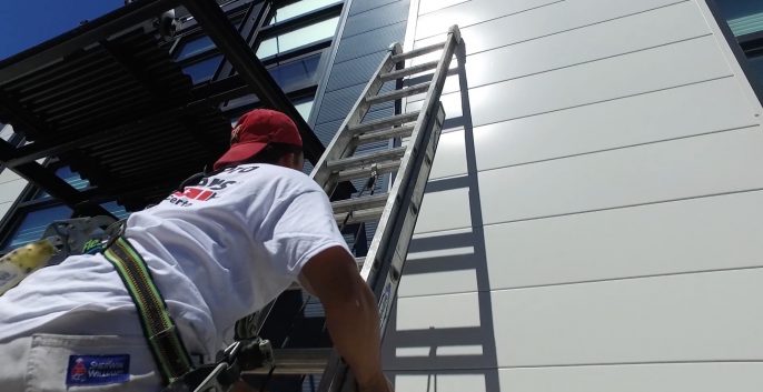 Check out our Commercial Vinyl and Aluminum Siding Painting