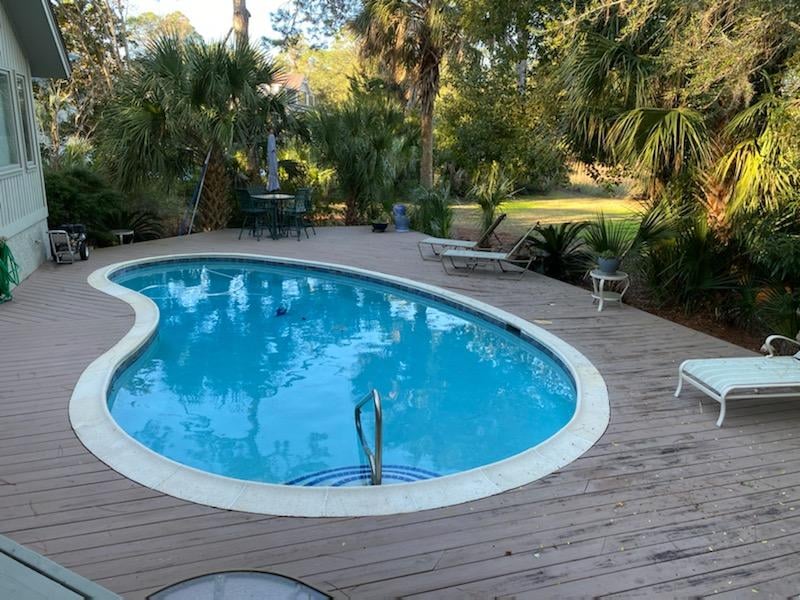 before deck service