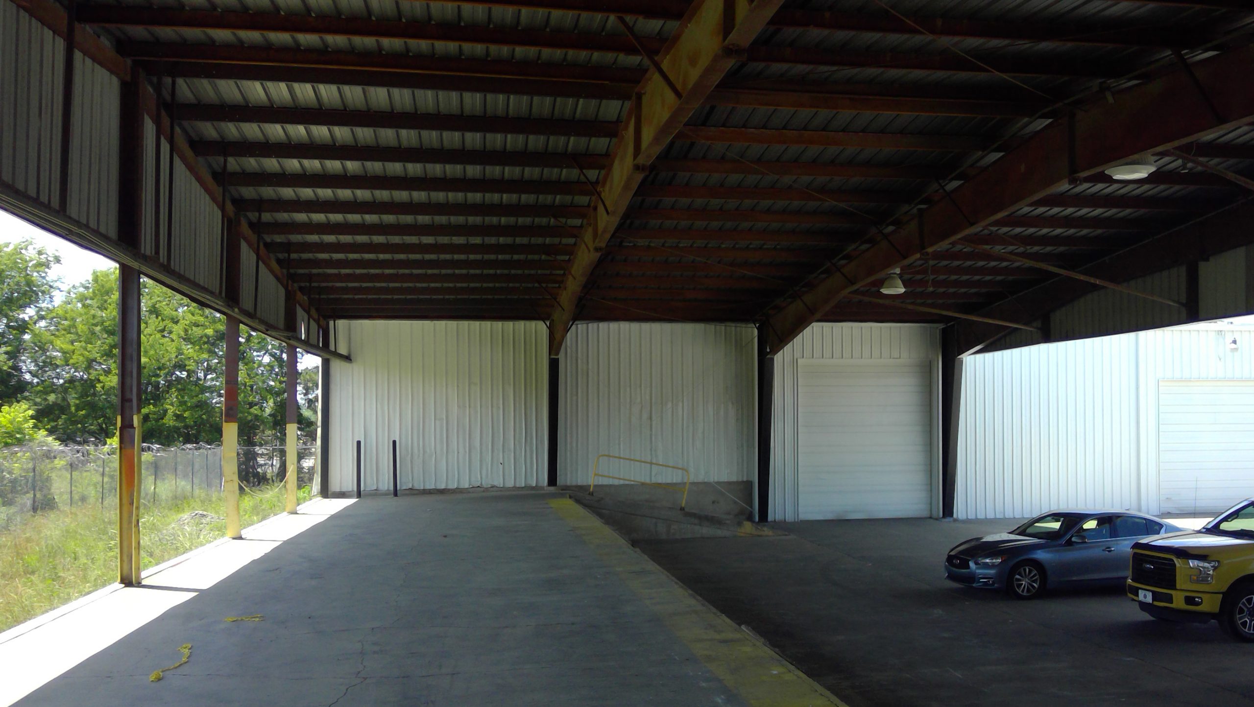 ACE Glass Warehouse Ceiling Repaint Before
