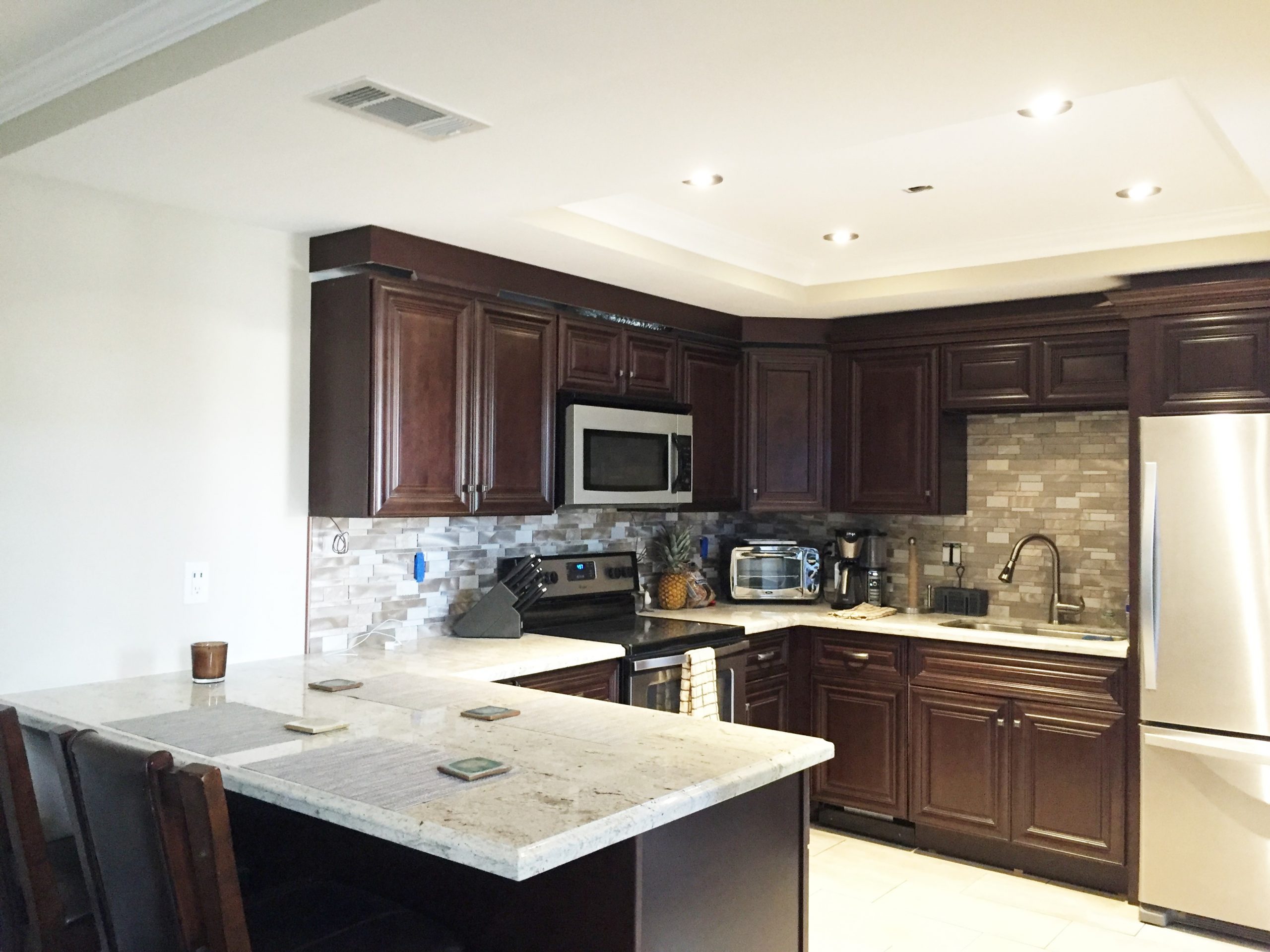 Kitchen Painting Project Long Beach, California
