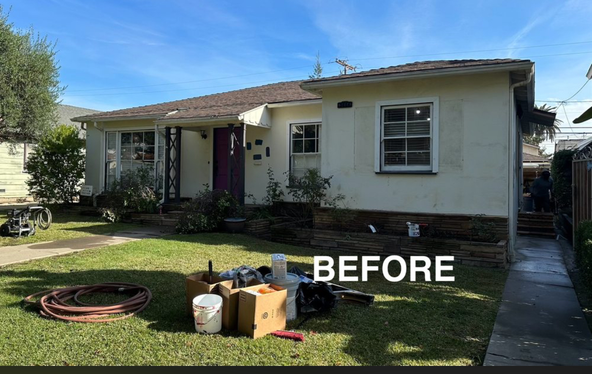 A splash of color in Torrance Before