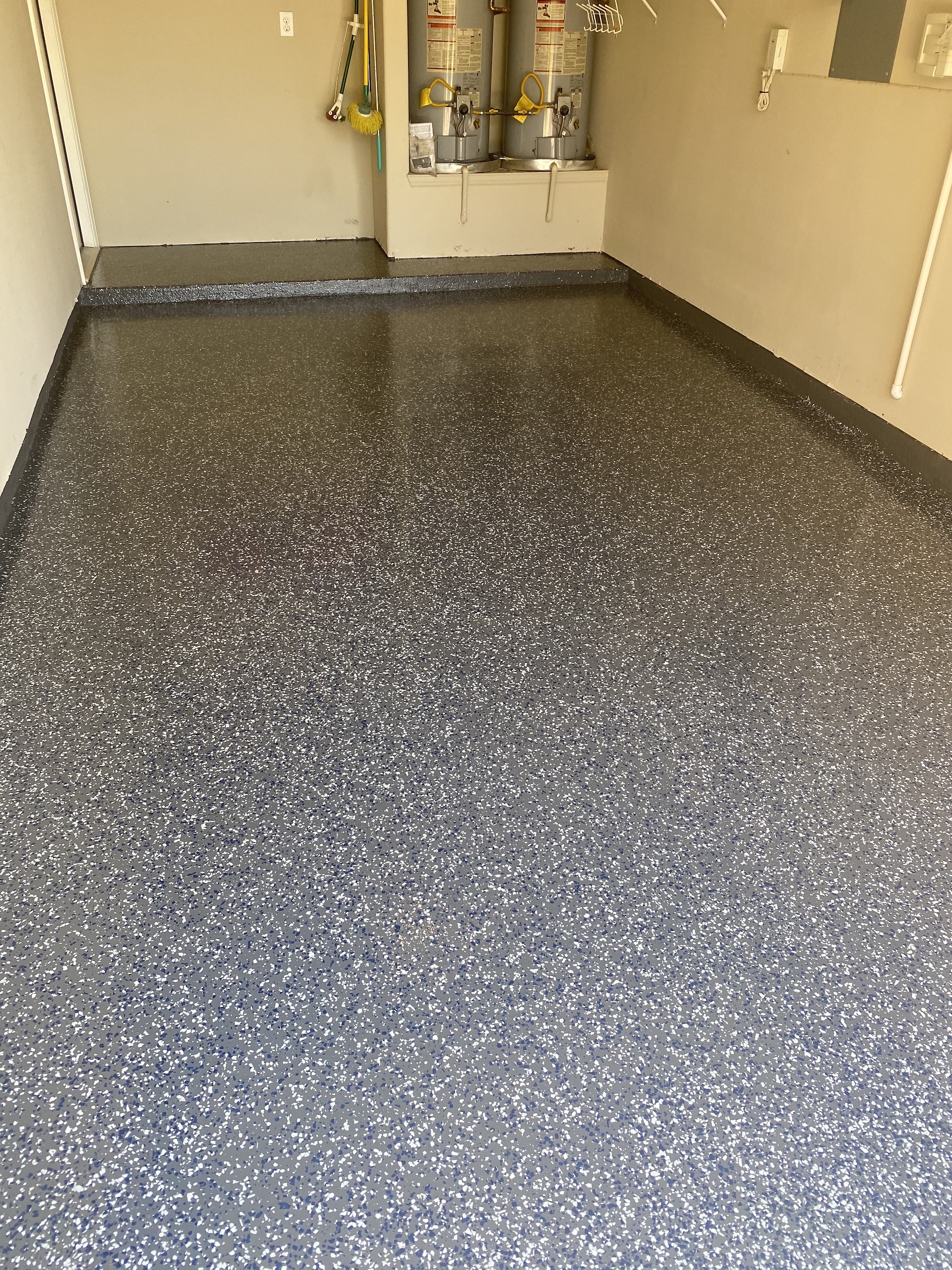 Garage Floor Coating Project in Wylie 