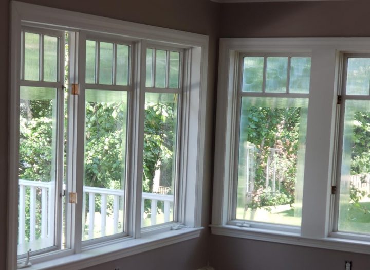before photo of interior painting project in Needham