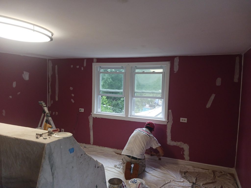 Bedroom Painting Project Before & After Before